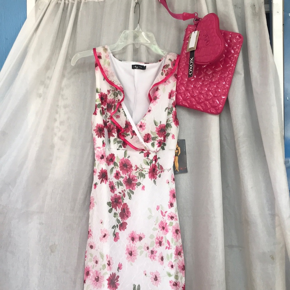Ruby Rex floral dress combo
